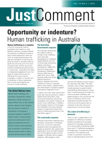 Human Trafficking in Aust